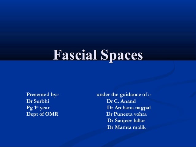 pdf treatment facial spaces infection Pdf treatment facial spaces infection